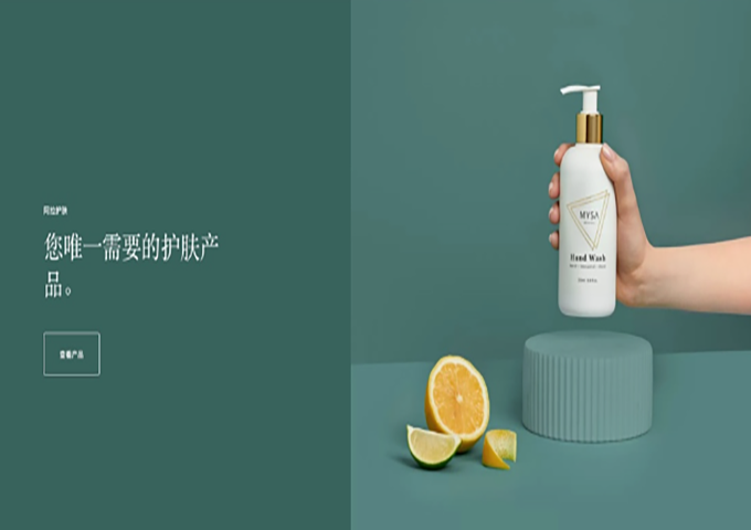 護(hù)膚網(wǎng)站建設(shè)